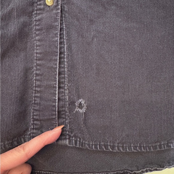 Mickey Unlimited Women Plus Blouse Button Front Mickey Mouse Corduroy Donald - Picture 7 of 11